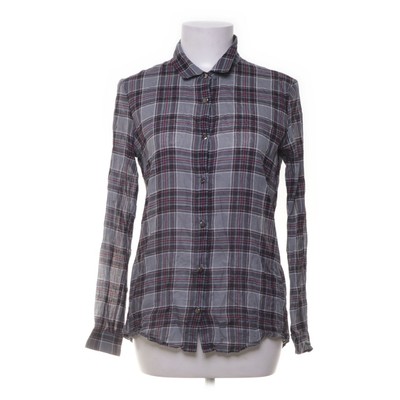 The Kooples, Hemd, Größe: S, Grau/Mehrfarbig, Baumwolle, Glencheck, Damen #O3M