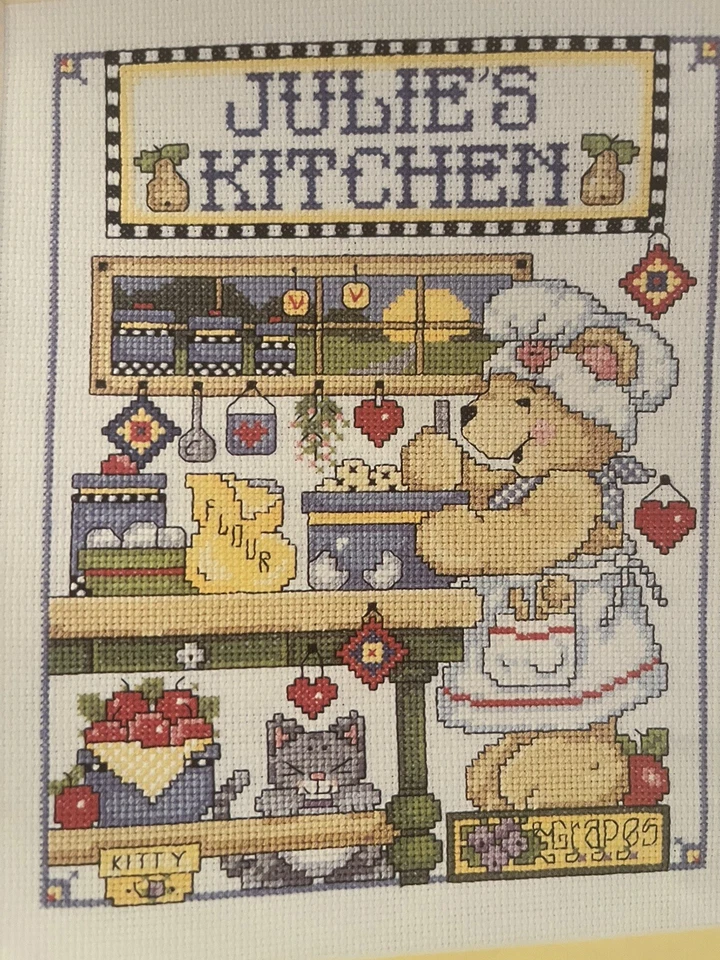 Punto de cruz contado Design Works #9658 instrucciones de cocina solo fotos Foto 3 de 4