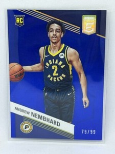 Andrew Nembhard Rookie Blue /99 2022-23 Donruss Elite Basketball # 234