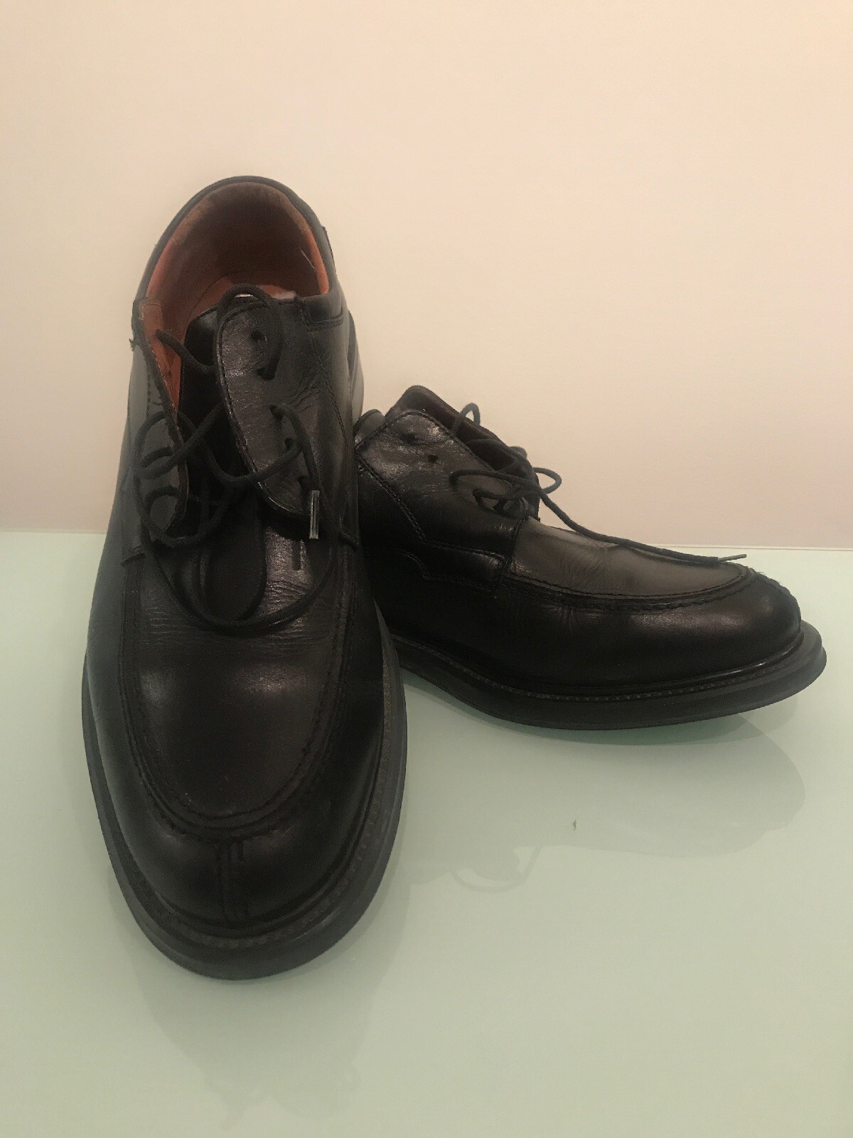 SAOLA Boemos Made In Italy Tomaia in Pelle Suola in Gomma Scarpa Oxford Uomo 10 5