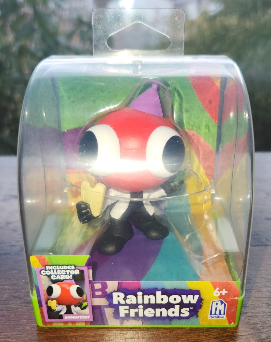 Official Rainbow Friends Scientist Figure Roblox With Card Brand
