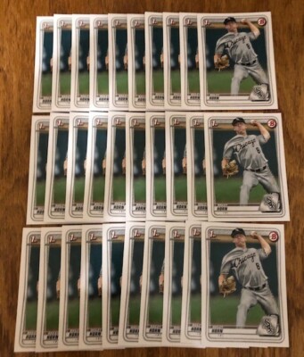 (x30 Lot) Bailey Horn 2020 Bowman Draft #164 1st Bowman Boston Red Sox Rookie RC
