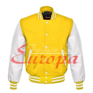 white letterman jacket
