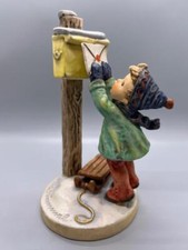 Hummel Goebel Letter to Santa 340 TM6 Figurine Boy Mailing Letter