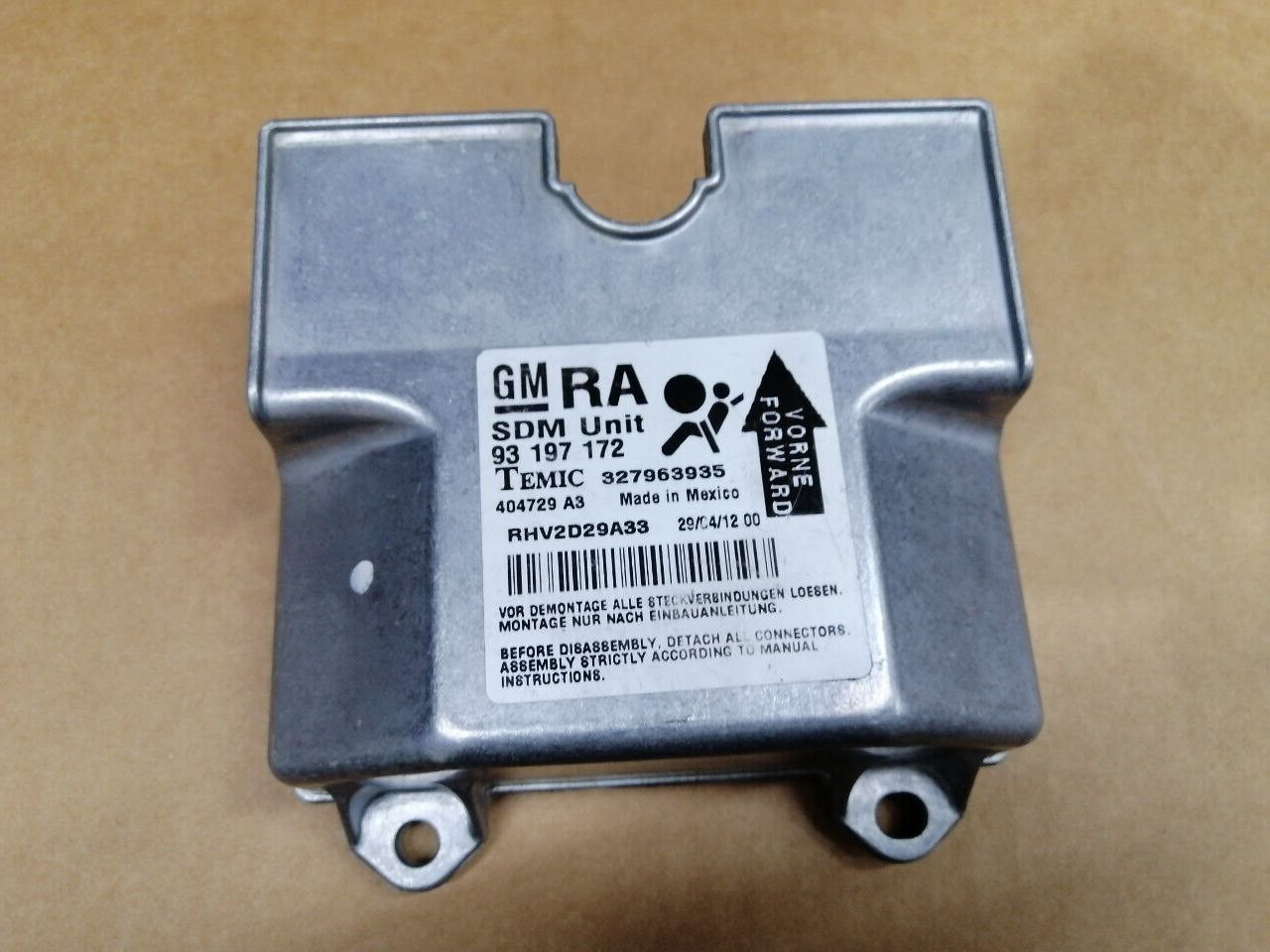 Opel Vauxhall Astra H Zafira B GM 93197172 Module  New NOS Original