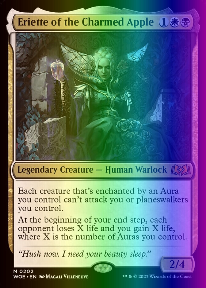 MTG Eriette of the Charmed Apple (202/515) Wilds of Eldraine LP