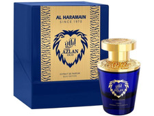 Extrait de Parfum Para Hombre Al Haramain Azlan Oud Edición Azul 100 ml Fragancia🥇