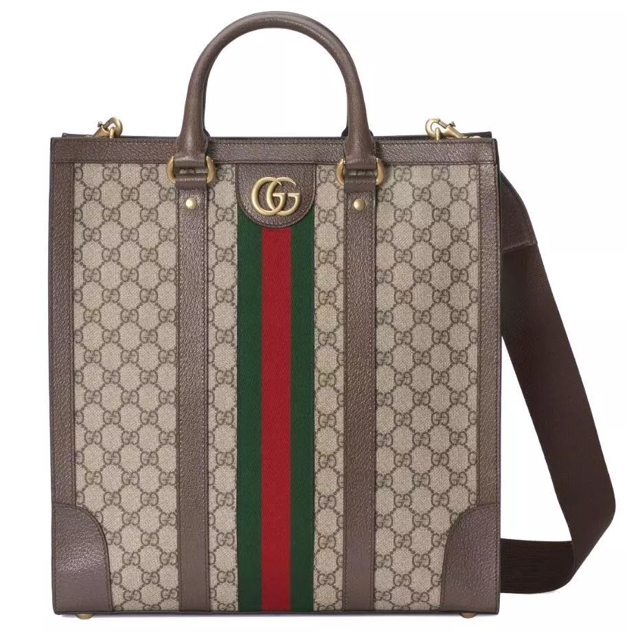 Gucci Ophidia GG Canvas Medium Top Handle Shoulder Bag