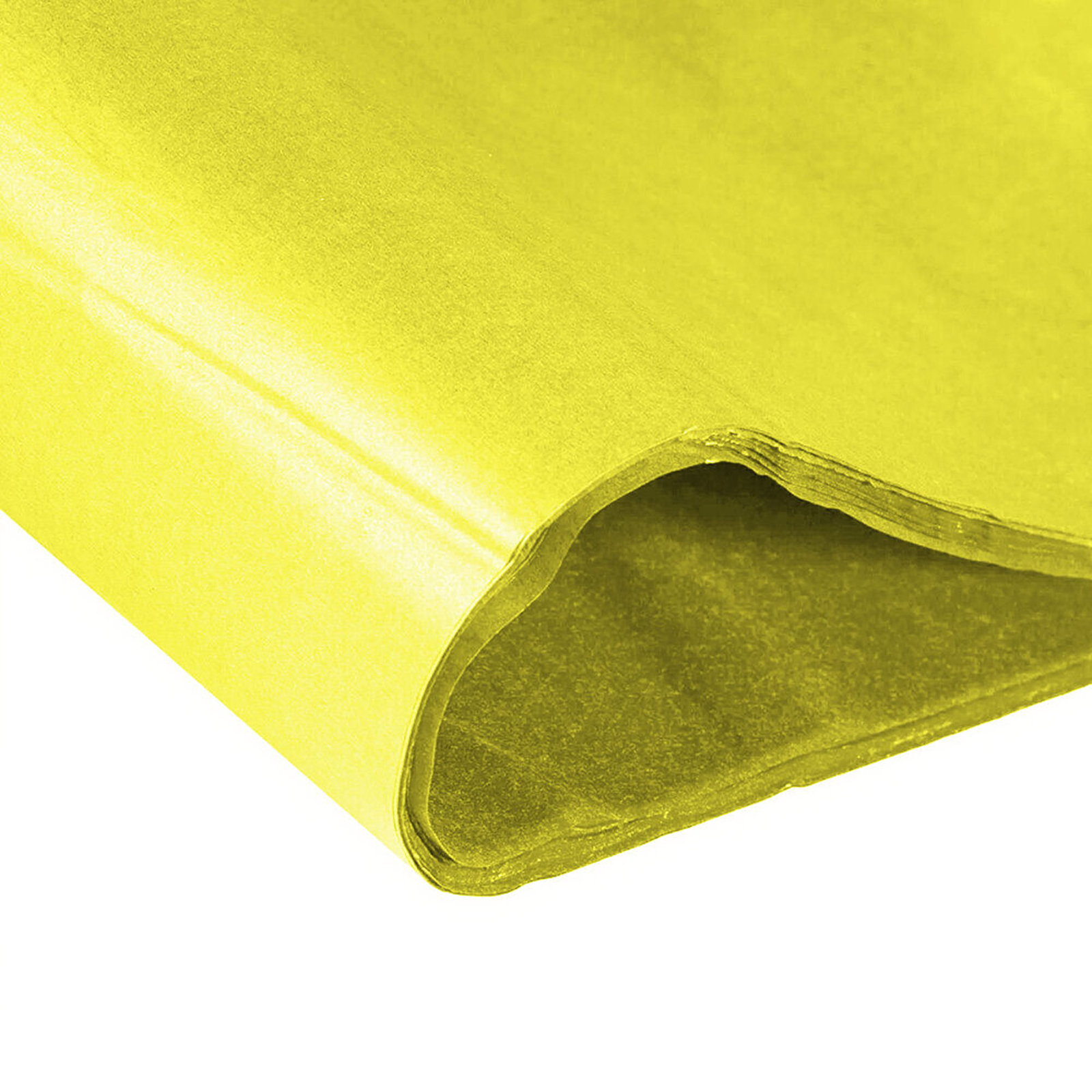 Tissue Paper Yellow - Good quality coloured tissue paper - Pack of 240