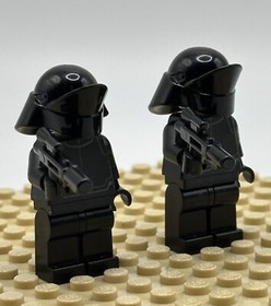 LEGO Star Wars sw0671 First Order Crew Members (2) USED & some Scratch Marks