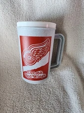 Vintage Detroit Red Wings Thermo Mug
