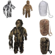 Tarnanzug Ghillie Suit Jacke Hose Hut feuerfest Sniper Scharfschütze Anzug NEU
