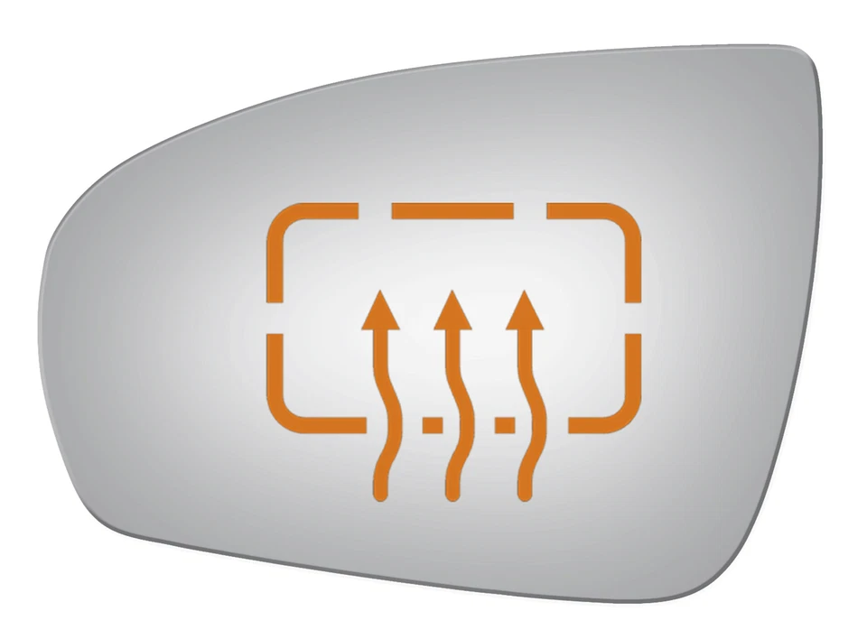 Espejo retrovisor plano izquierdo nuevo para Mercedes CLS550 09-11 sin placa de respaldo Foto 3 de 4