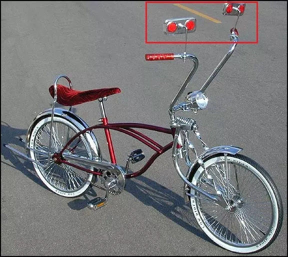 Lowrider bicycle mirrors hot sale