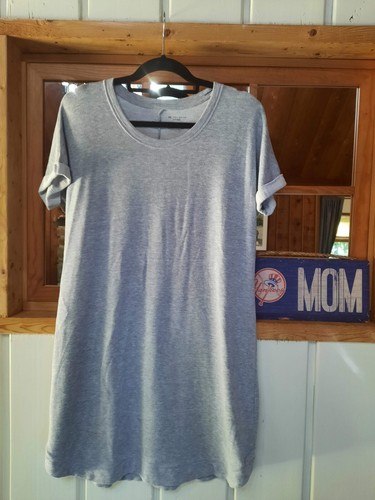 Tek Gear DryTek Gray Sweatshirt S/S Dress Sz L | eBay