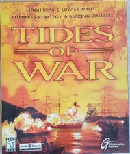 TIDES OF WAR, 1998, by GT Interactive Software.      Seller is ORIGINAL Owner.