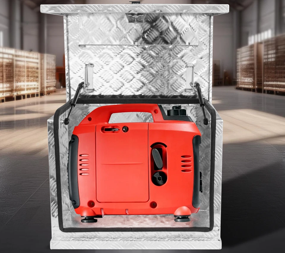 30"X20"X24" Aluminium Generator Box Camper Caravan Ute Car Truck Tool box - Image 3 of 4