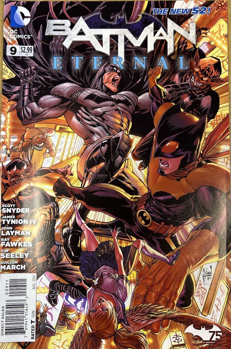 Batman Eternal #9 The New 52 DC Comics (2014) Bagged