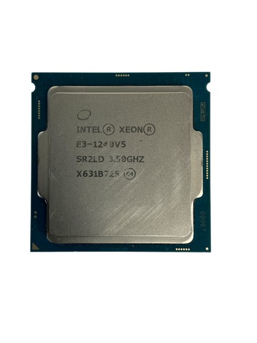 INTEL XEON E3-1240V5 SR2LD 3.50GHz 8 MB Cache Server CPU Processor