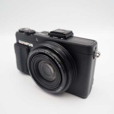 N.MINT] OLYMPUS Stylus XZ-2 Black 12.0MP Camera w/New battery