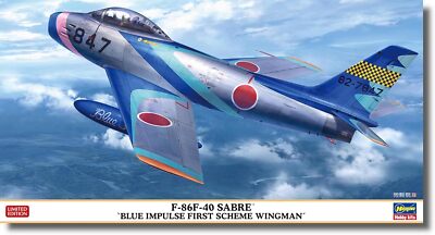 Hasegawa 1/48 Air Self-Defense Force F-86F-40 Saber Blue Impulse First Pain