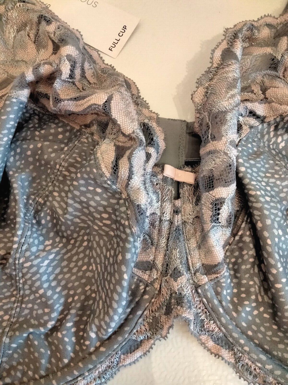 New M&S Fabulous Full Cup Underwired Bra Grey Pink Size 32GG, 44G, 44GG ...