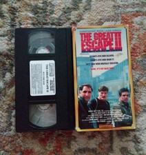 VHS THE GREAT ESCAPE II War Sequel christopher Reeve Hirsch Judd Hard To Find 