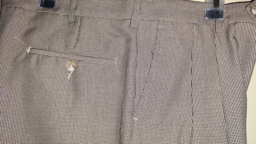 PANTALONE UOMO GEOFFREY BEE W 34 L32 COLORE NERO/ABBRONZATURA CLASSICO ABITO PANTALONE - Foto 4 di 9