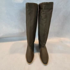 Vintage Unworn GOLO 8.5 N Brown Lined Winter Rain Tall Fold Over Boots Made USA