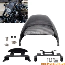 New Carbon Headlight Fairing Spoiler Bracket Kit For Harley Sportster S RH1250S
