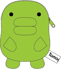 Tamagotchi Mini Pouch Die Cut Pouch Kuchipatchi Plush Game Character New JP
