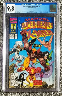 Marvel Super-Heroes v2 #8 1st Squirrel Girl Marvel 1992 CGC 9.8 White