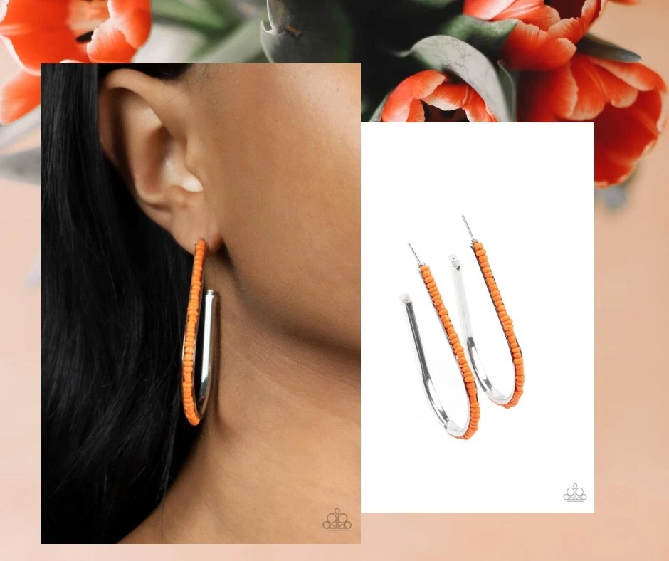 Paparazzi seed bead earrings deals