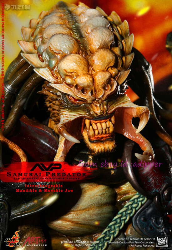 Hot Toys Ac01 1/6 Samurai Predator Alien Vs Predator Takeya X