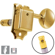NEW Gotoh SD91-05M MG Magnum Lock 6-in-line LOCKING Keys Vintage Style - GOLD