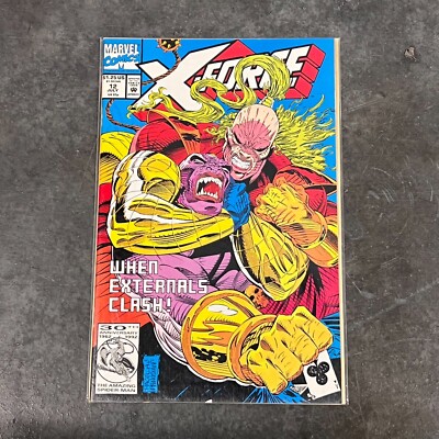 X_Force #12 Graphic Comic Book When Externals Clash (1962-1992) By ...