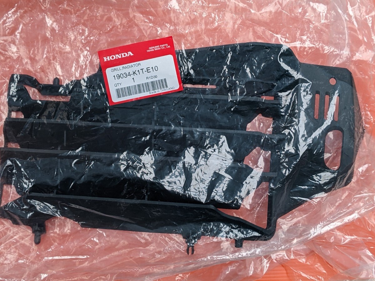 Honda GENUINE CRF300 L RALLY Radiator Guard Grill PART: 19034-K1T