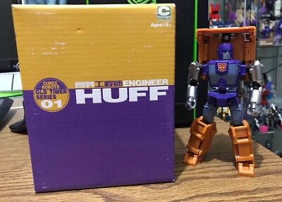 Transformers Cubex Old Time Series 01 Huff / MP G1 Huffer MIB