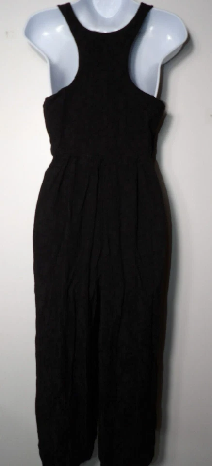 Mameluco Jersey Compagnie Internationale Express Negro De Colección Pierna Ancha Años 90 Recortado Foto 4 de 4