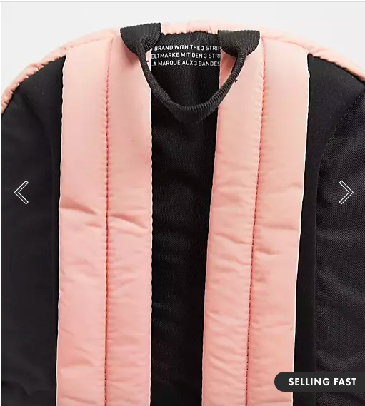 Adidas Originals National 3 Stripes Pink Gym Sports Training Backpack Bag |  eBay