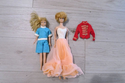 LOT OF 2 Vintage 1960's Mattel Barbie Dolls Japan