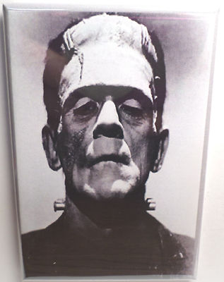 Frankenstein 2'' x 3'' MAGNET Refrigerator Locker Karloff Style 1 FREE SHIPPING