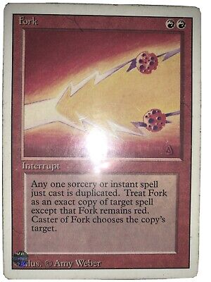 Fork - Revised - MTG - Magic The Gathering | eBay