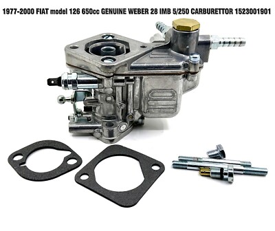 1977-2000 FIAT 126 650cc GENUINE WEBER type 28 IMB 5/250