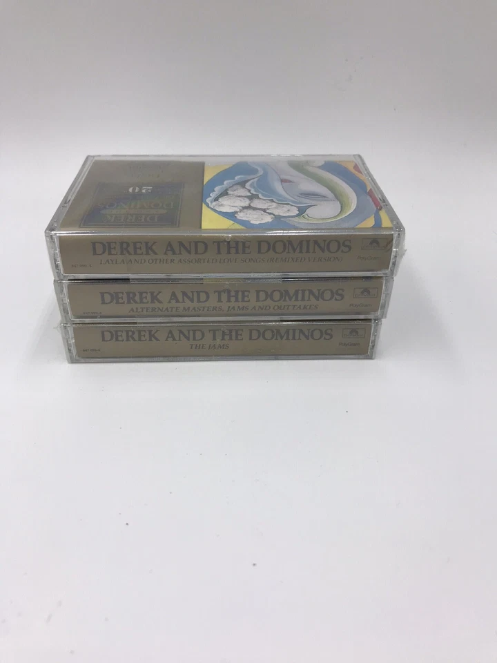 Derek & The Dominos Layla Sessions 3-Cassette Box Set SEALED 20th Anniv 1990 - Image 3 of 4