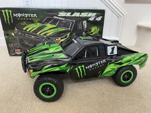 monster energy slash 4x4 traxxas