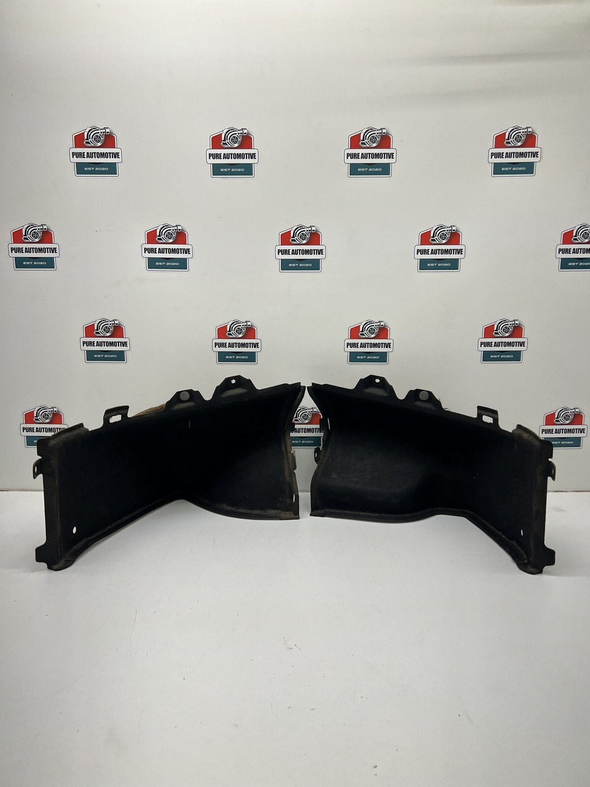 2003-2008 Nissan 350Z Trunk Trim Finisher Carpet Corner Set L And R Side OEM 632