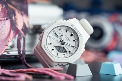 Casio G-Shock GMA-S2100-7A White Analog Digital Octagon Downsized
