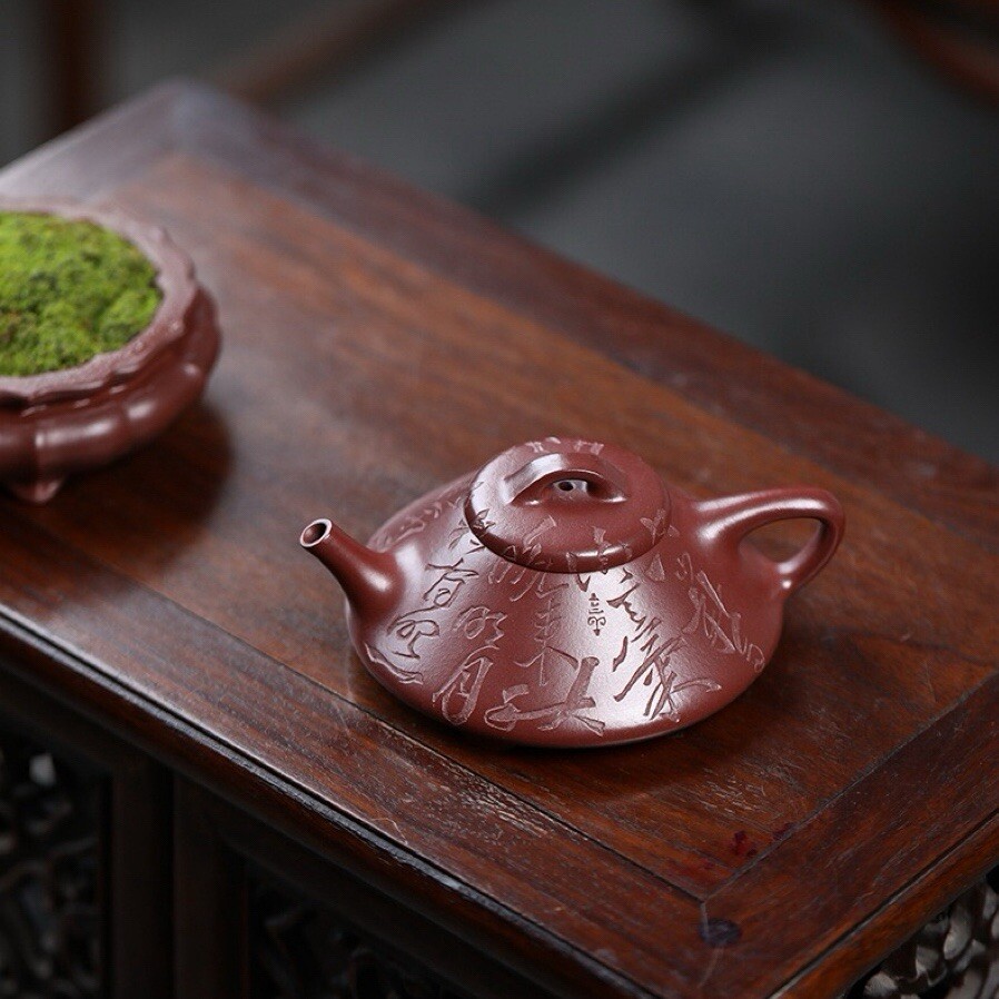 150cc Pot Yixing Zisha Purple Clay Original Zini Handmade