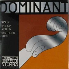 Thomastik-Infeld 135 Dominant Violin String Set - 1/2 Size with Aluminum...